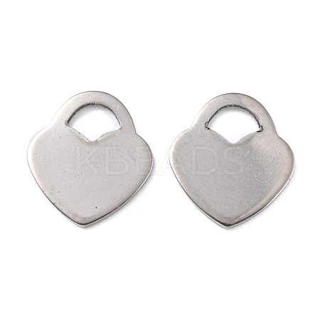 201 Stainless Steel Charms STAS-K217-51A-1