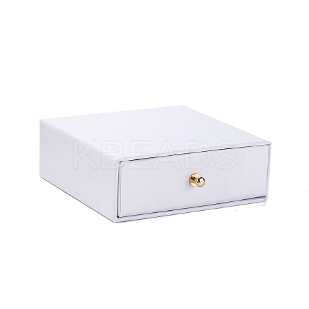 Square Paper Drawer Jewelry Set Box LS-CON-C011-03B-07-1