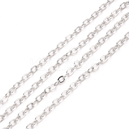 Brass Cable Chains CHC-T008-06A-P-1
