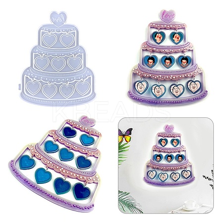 DIY Cake Shape Photo Frame Silicone Molds LS-DIY-I099-60-1
