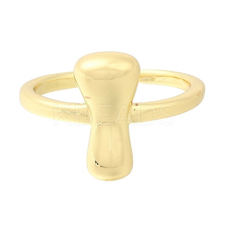 Rack Plating Brass Open Cuff Rings RJEW-S394-01G-I-1