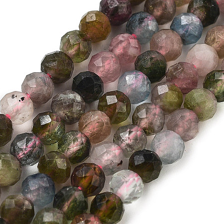 Natural Tourmaline Beads Strands G-K376-A01-01-1