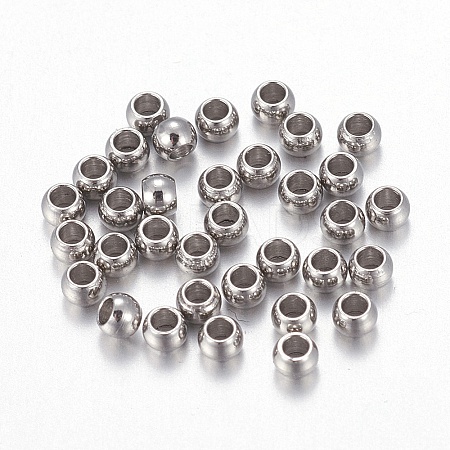 Tarnish Resistant 202 Stainless Steel Beads LS-X-STAS-F170-07P-B-1