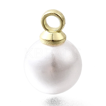 ABS Plastic Imitation Pearl Pendants FIND-H052-01D-04G-1