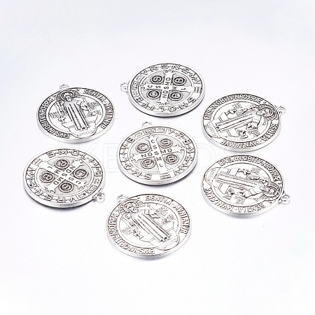 Tibetan Style Alloy Big Pendants LS-X-TIBEP-A17171-AS-FF-1