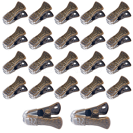 35Pcs Alloy Alligator Clips FIND-CP0003-16AB-1