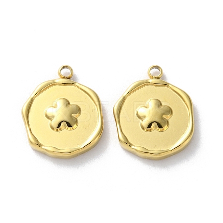 Ion Plating(IP) 304 Stainless Steel Pendants STAS-Z099-01G-03-1
