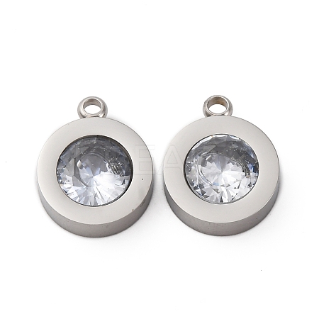 304 Stainless Steel Charms STAS-C129-05P-02-1