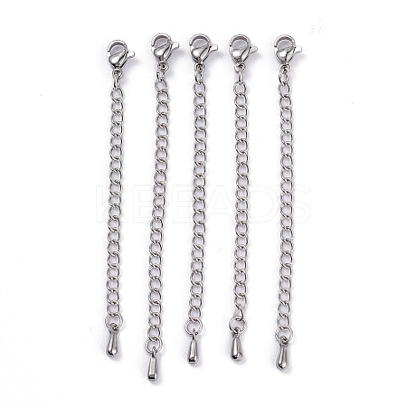 Tarnish Resistant 304 Stainless Steel Chain Extender LS-X-STAS-G221-27P-1