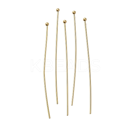 Brass Ball Head Pins KK-H502-03F-G-1