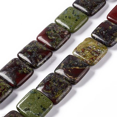 Natural Dragon Blood Beads Strands G-L253-10-1