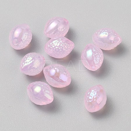 Plated Acrylic Lemon Bead LS-OACR-CJC0009-04A-1
