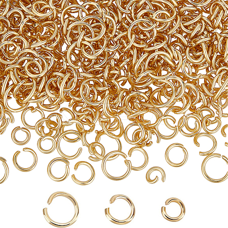 600Pcs 3 Styles 04 Stainless Steel Open Jump Rings STAS-BBC0004-95-1