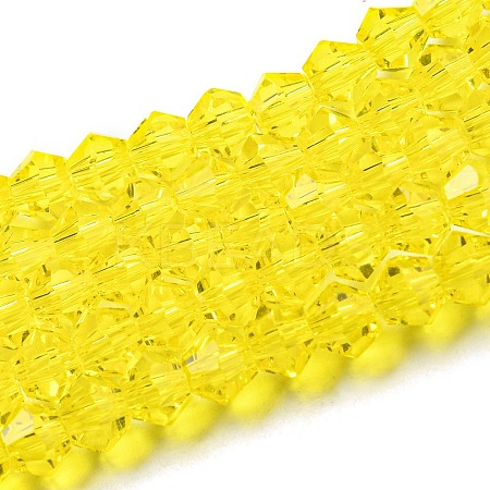 Transparent Glass Beads Strands LS-EGLA-A039-T4mm-D21-1