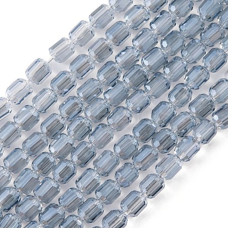 Electroplate Glass Beads Strands EGLA-D031-01-03-1