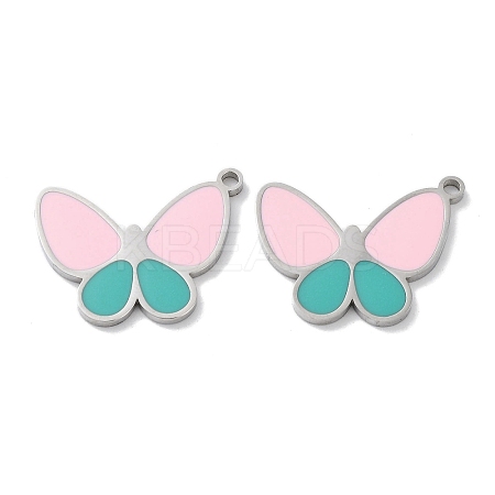 304 Stainless Steel Pendants LS-STAS-P339-13P-01-1
