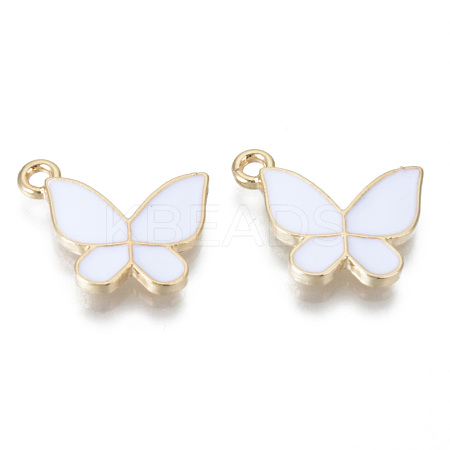 Alloy Enamel Pendants ENAM-T009-65-RS-1