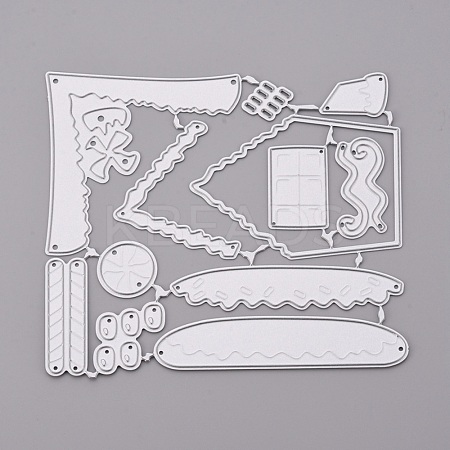 Frame Carbon Steel Cutting Dies Stencils DIY-F050-19-1