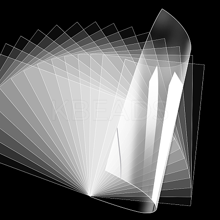 Transparent PVC Sheet FIND-WH0165-64-1