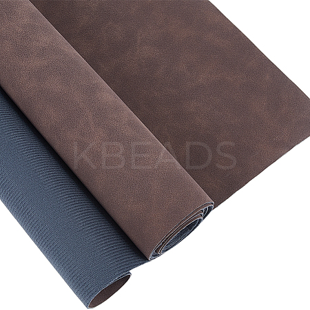 Rectangle PU Leather Fabric AJEW-WH0089-52D-01-1