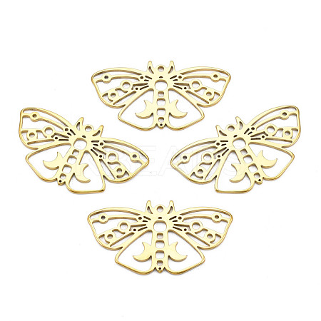 Ion Plating(IP) 201 Stainless Steel Pendants STAS-T063-180G-1