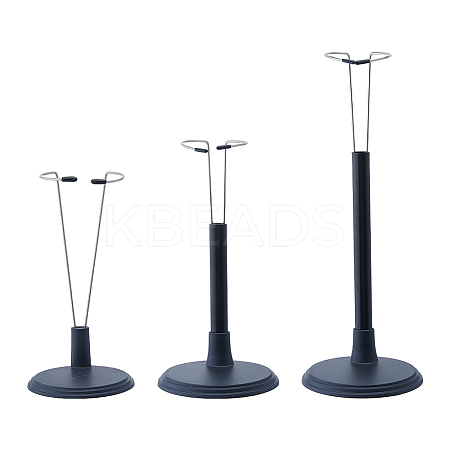 12 Sets 3 Styles Plastic with Iron Doll Support for Models ODIS-FH0001-18-1