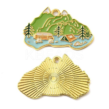 Zinc Alloy Enamel Pendants LS-ENAM-I055-01C-1