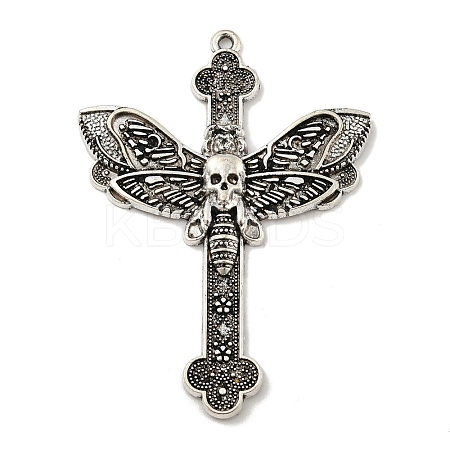 Tibetan Style Alloy Big Pendants LS-TIBE-L013-02AS-05-1