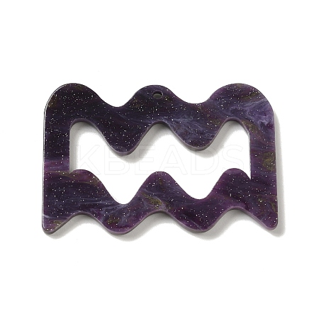 Acrylic Keychain Pendants SACR-S608-04I-02-1