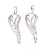 304 Stainless Steel Chili Pepper Big Pendants STAS-T067-42P-1