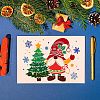 Self-Adhesive Silk Screen Printing Stencil DIY-WH0337-017-3