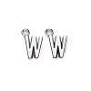 Tibetan Style Alloy Pendants TIBE-S108-108W-AS-RS-1