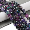 Natural Dragon Veins Agate Bead Strands G-NH0013-B01-02-1