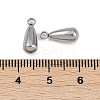 304 Stainless Steel Pendants STAS-K252-03P-3