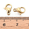 304 Stainless Steel Lobster Claw Clasps STAS-T065-10mm-34G-3