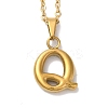 PVD Vacuum Plating 201 Stainless Steel Necklaces NJEW-H033-01G-Q-1