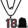 667 Stainless Steel Box Chain Necklaces NJEW-BBC0001-35C-EB-1