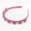 Plastic Hair Bands OHAR-T003-01-4