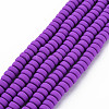 Handmade Polymer Clay Beads Strands CLAY-N008-55-2
