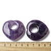 Natural Amethyst Hollow Pendants X-G-C167-06H-3
