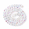 Synthetic Moonstone Beads Strands G-E573-02A-14-4