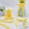 Polyester Wave Lace Trim Ribbon OCOR-GF0004-36B-11-3