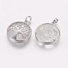 Natural Quartz Crystal Pendants G-E388-07P-1