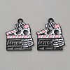 Zinc Alloy Enamel Pendants ENAM-CJC0021-20A-1