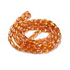 Transparent Electroplate Glass Beads Strands EGLA-F150-FR02-2