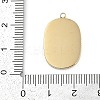 304 Stainless Steel Enamel Pendants STAS-I325-001G-3