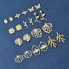 22Pcs 11 Styles Alloy Pendants FIND-FS0003-13-7