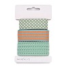 9 Yards 3 Styles Polyester Ribbon SRIB-A014-C02-4