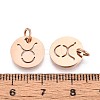 304 Stainless Steel Charms STAS-Q201-T445-2R-3