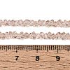 Transparent Glass Beads Strands GLAA-N018-3mm-21-2